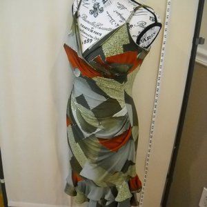 Designer Francky Velucci Paris   Party Evening Dress